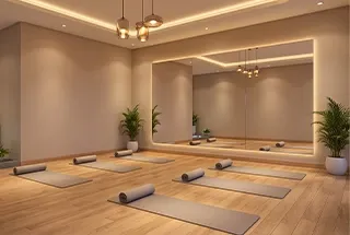 Yoga Room at Vedshree Zenith Vista